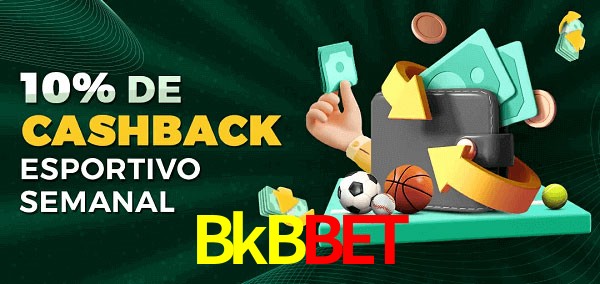 10% de bônus de cashback na BkBBet